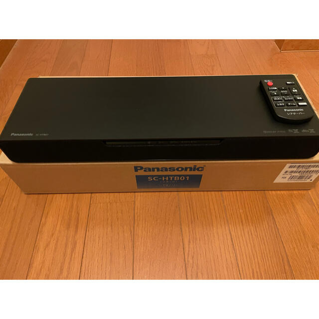 Panasonic(パナソニック)のパナソニック シアターバー （サウンドバー）SC-HTB01 スマホ/家電/カメラのオーディオ機器(スピーカー)の商品写真