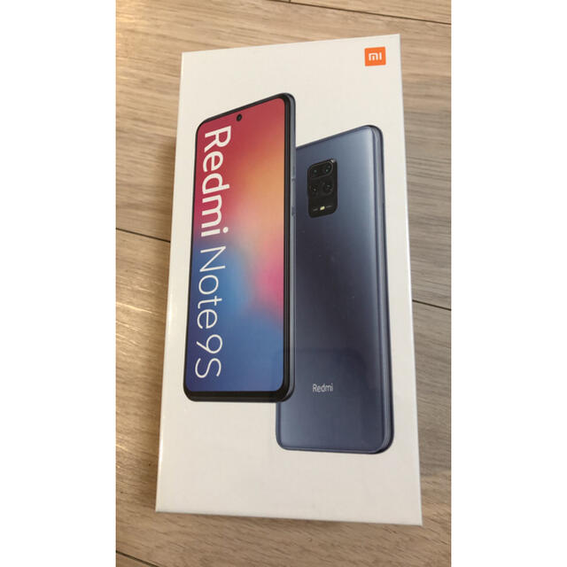 【新品未開封】 Xiaomi redmi note 9s 4GB/64GB