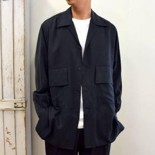 コモリ(COMOLI)のYOKE ヨーク　BIG FLAP LONG SHIRTS 20aw 値下げ(シャツ)