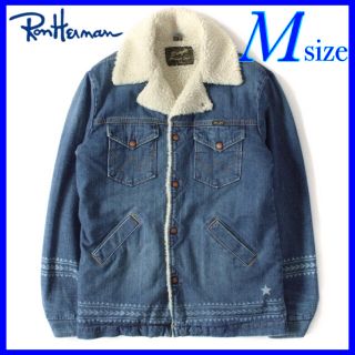 ロンハーマン(Ron Herman)の<2月特別価格!!>Ron Herman×Wrangler デニムボアコート(Gジャン/デニムジャケット)