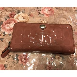 コーチ(COACH)のCOACH 長財布　ベビーピンク(財布)