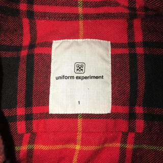 ユニフォームエクスペリメント(uniform experiment)のuniform experiment スタープリントチェック シャツ(シャツ)