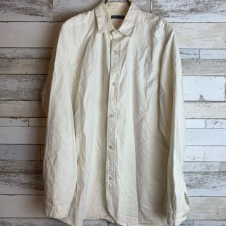 定価6.3万 FRANK LEDER リネン スキッパー シャツ S ドイツ製