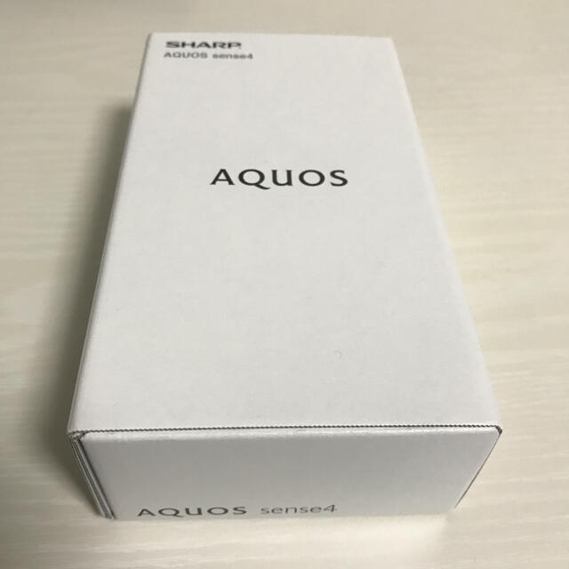 新品未開封　AQUOS sense4 SH-M15 ブラック　SIMフリー