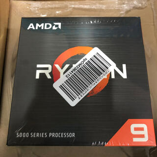 新品未開封 AMD Ryzen 9 5900X 日本国内正規品 の通販 by ポイポイ's ...