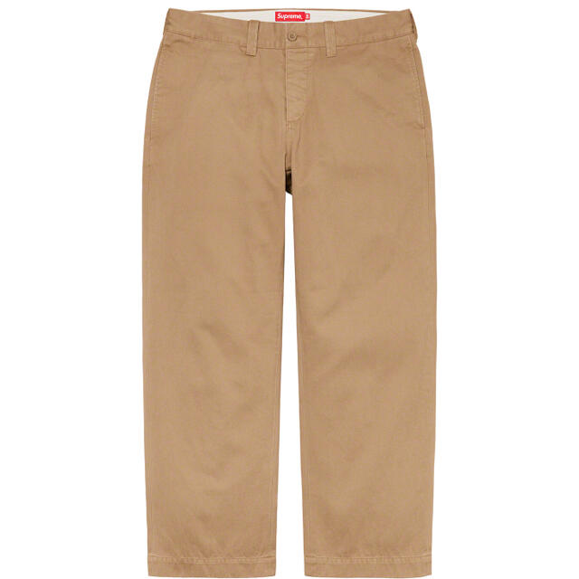 supreme Pin Up Chino Pant 20FW カーキメンズ