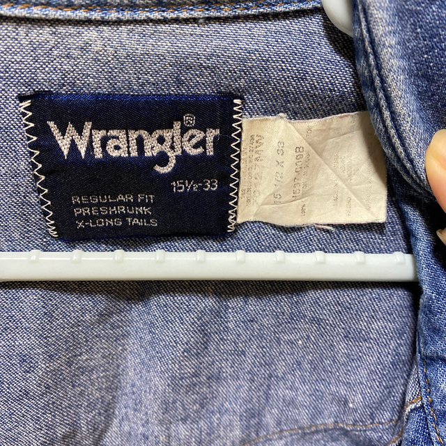 Wrangler(ラングラー)のデニムシャツ メンズのトップス(シャツ)の商品写真