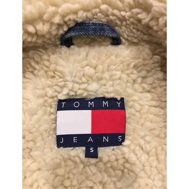 TOMMY HILFIGER(トミーヒルフィガー)のトミー　デニム ボア  ジャケット　tommy メンズのジャケット/アウター(Gジャン/デニムジャケット)の商品写真