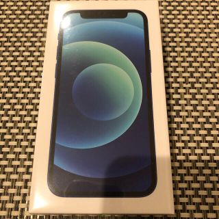 アイフォーン(iPhone)のiPhone12 mini Blue/ブルー/青/128GB  SIMフリー(スマートフォン本体)