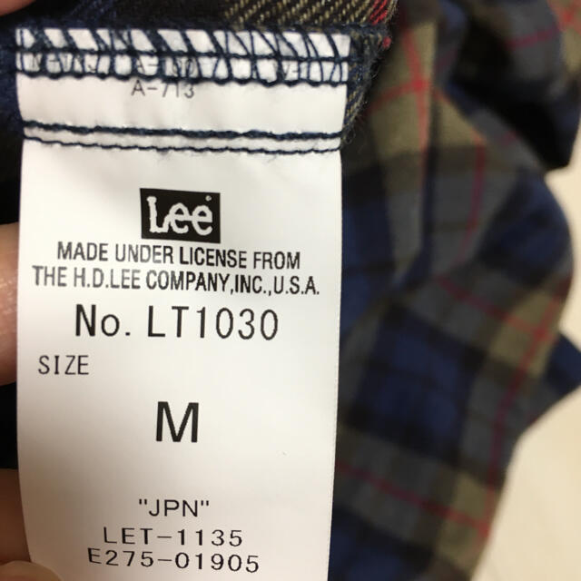 Lee(リー)のLee チェック柄ワンピース レディースのワンピース(ロングワンピース/マキシワンピース)の商品写真