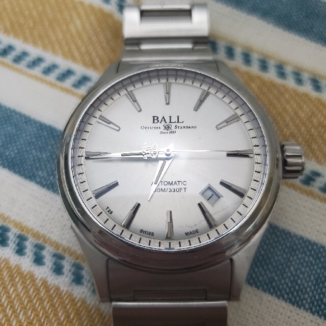 【最終】BALL ボールウォッチ　メンズ腕時計　ストークマン自動巻き発送