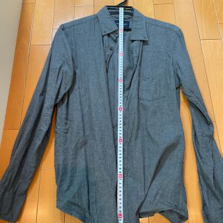 アメリカンイーグル(American Eagle)のシャツ　グレー(シャツ)