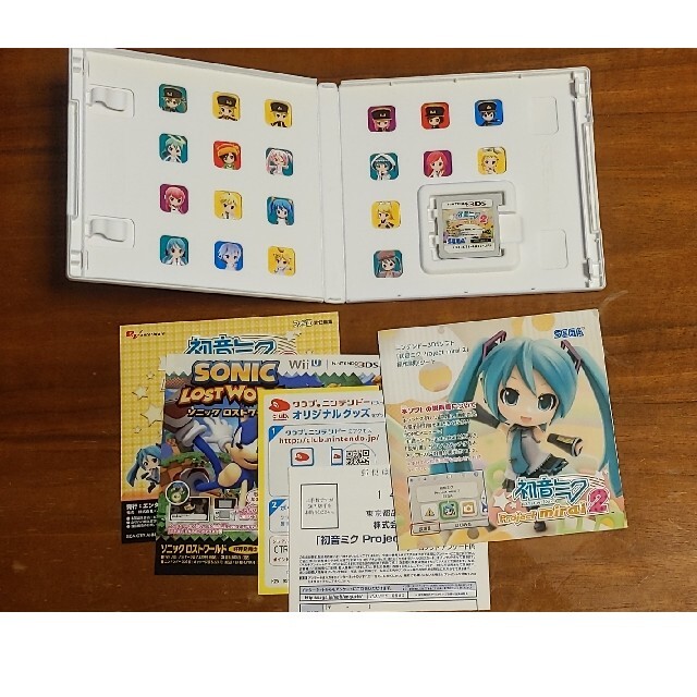 SEGA(セガ)の初音ミク Project mirai 2 3DS エンタメ/ホビーのゲームソフト/ゲーム機本体(携帯用ゲームソフト)の商品写真