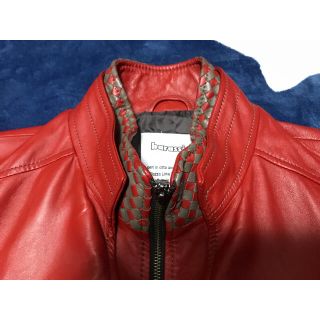 Barassi - 美品 barassi バラシ 本革レザーライダース ラムレザー