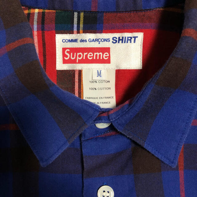 Supreme(シュプリーム)のsupreme COMME des GARCONS Shirt  メンズのトップス(シャツ)の商品写真