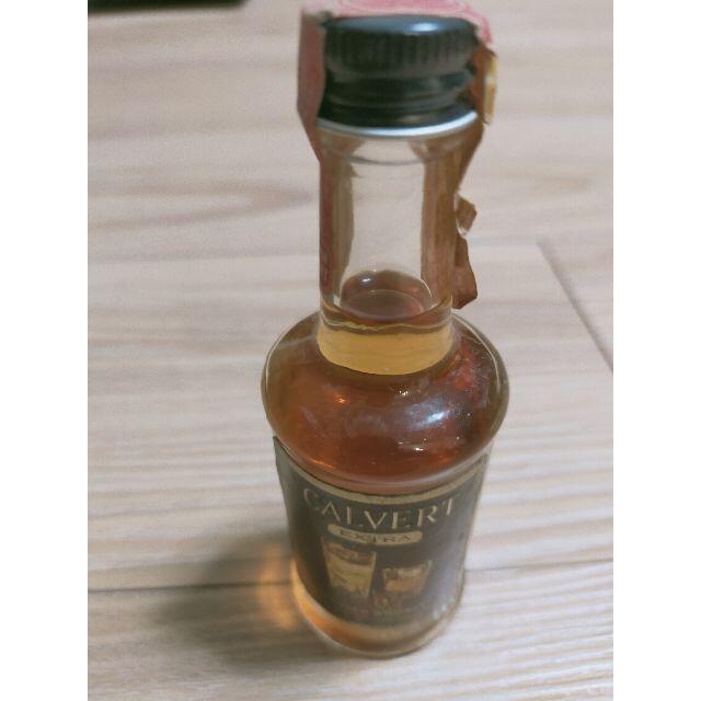 CALVERT EXTRA　カルバート　エキストラ　ミニボトル 食品/飲料/酒の酒(ウイスキー)の商品写真