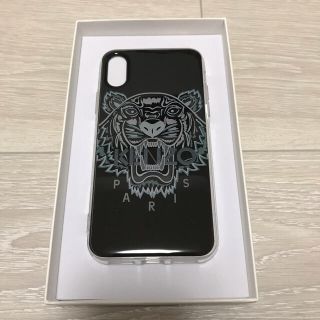 ケンゾー(KENZO)の【SG様専用★新品】KENZO ケンゾー iPhone XXS ケース ブラック(iPhoneケース)