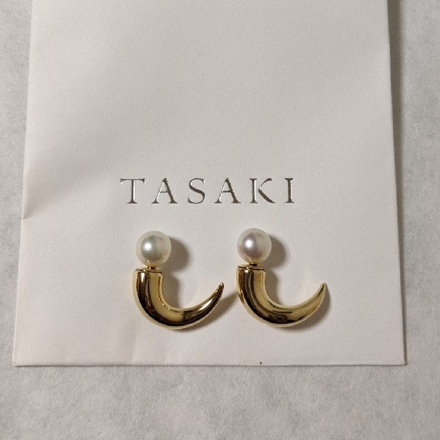 TASAKI(タサキ)のTASAKI リファインド リベリオン ホーン 18金YG ピアス レディースのアクセサリー(ピアス)の商品写真