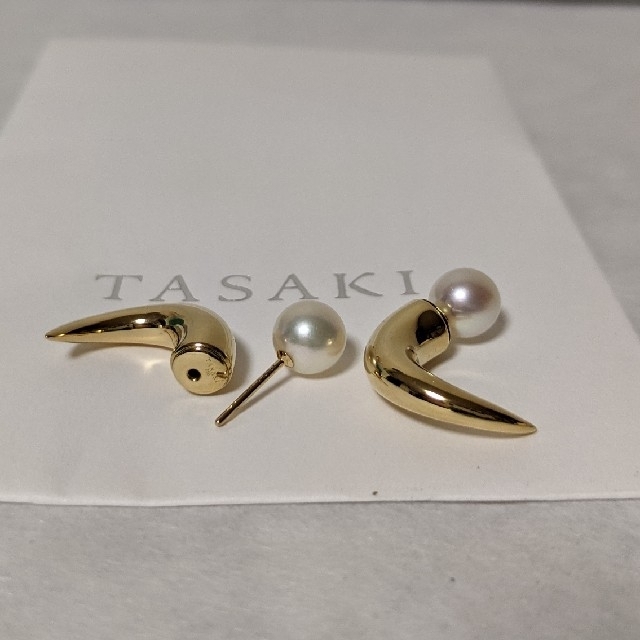 TASAKI(タサキ)のTASAKI リファインド リベリオン ホーン 18金YG ピアス レディースのアクセサリー(ピアス)の商品写真