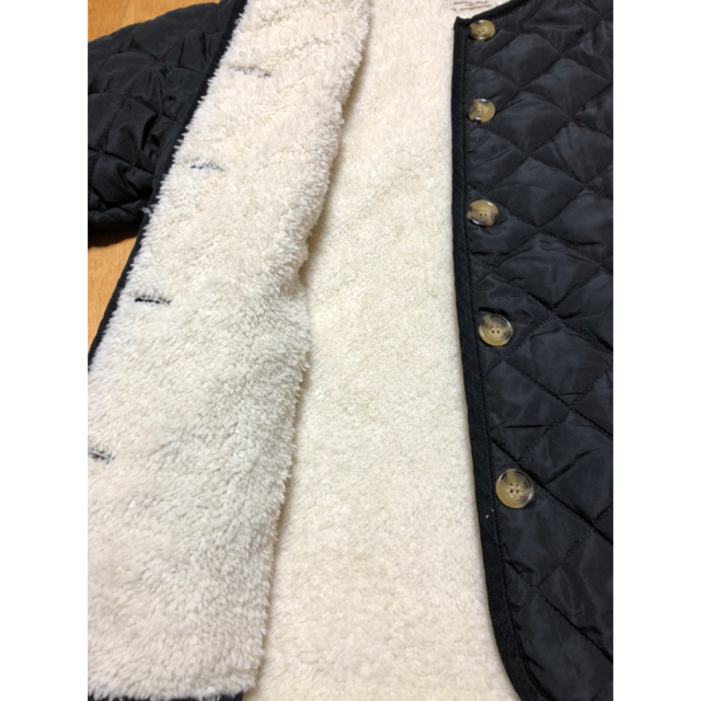 SM2(サマンサモスモス)のSamansa Mos2(サマンサモスモス)  黒キルトコート レディースのジャケット/アウター(ナイロンジャケット)の商品写真