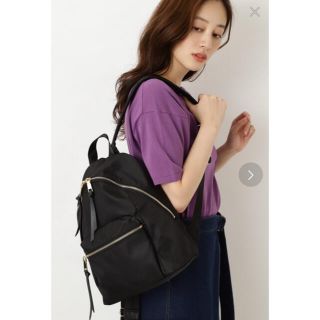 NATURALBeautyBASIC ブラックリュック カバン