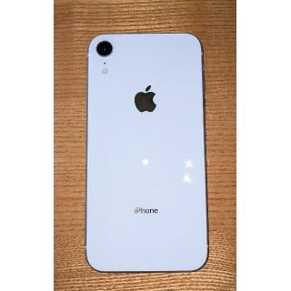 アイフォーン(iPhone)のiPhone XR 128gb white(スマートフォン本体)