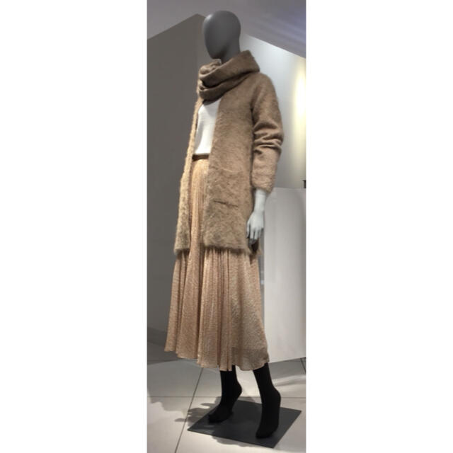 セオリーリュクス　19aw ロングカーディガン FUR CASHMERE