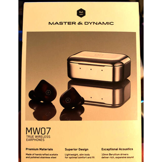 MASTER &DYNAMIC MW07 ワイヤレスイヤホン(ヘッドフォン/イヤフォン)