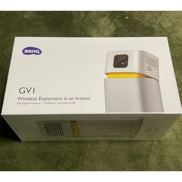 BenQ モバイルプロジェクター GV1 LED光源 200lm