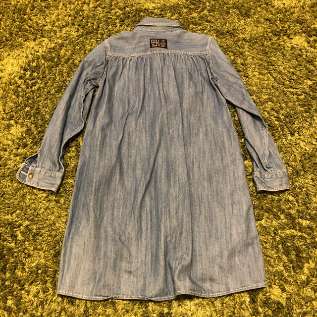 BREEZE(ブリーズ)のbreeze デニム ワンピース　140サイズ キッズ/ベビー/マタニティのキッズ服女の子用(90cm~)(ワンピース)の商品写真