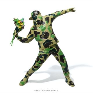 アベイシングエイプ(A BATHING APE)のBAPE BRANDALISM FLOWER BOMBER(フィギュア)