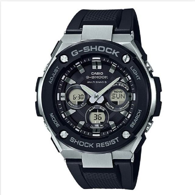 （新品、未使用）G-SHOCK Gスチール GST-W300-1AJF