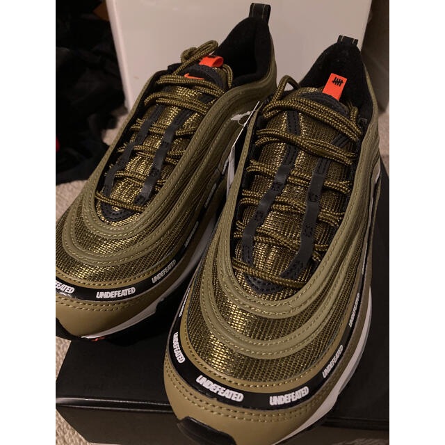 NIKE AIR MAX97 UNDEFEATED OLIVE 定価以下 - スニーカー
