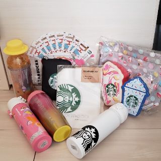 スターバックスコーヒー(Starbucks Coffee)のSTARBAUCKS 　タンブラー　エコバッグ　ドリンク券　コーヒーフィルター(エコバッグ)