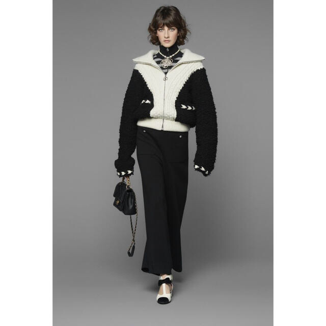 CHANEL - chanel シャネル ニットワイドパンツの通販 by shop ...