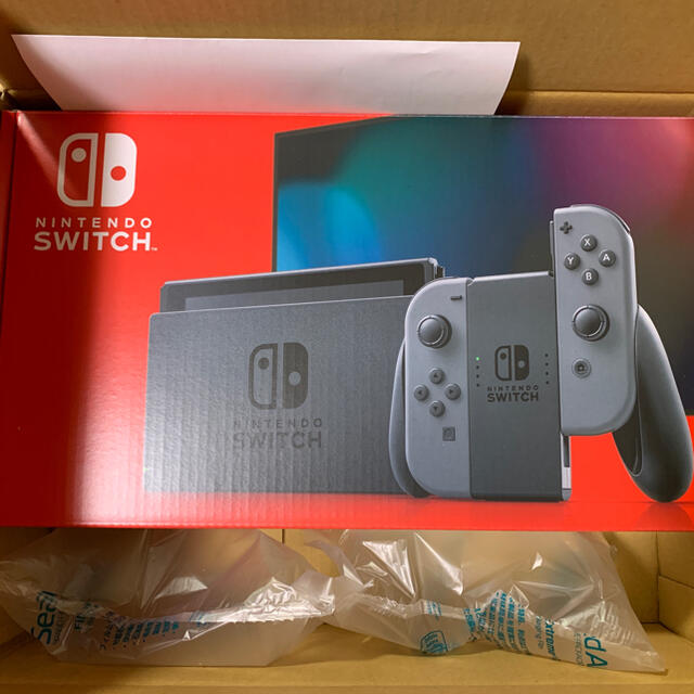 未開封新品 任天堂 スイッチ 新型 本体 Nintendo Switch グレー - www ...