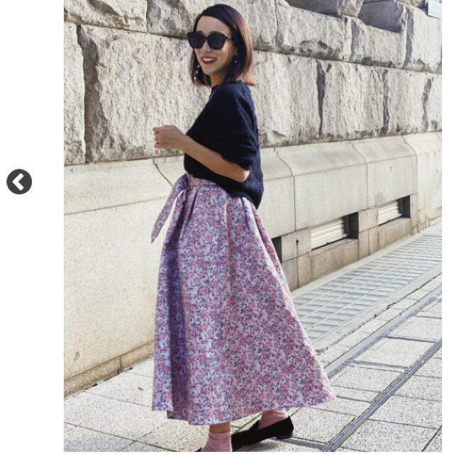 Chesty(チェスティ)のrosy Monster☆flower jacquard skirt  レディースのスカート(ロングスカート)の商品写真