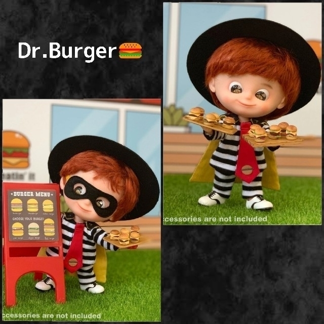 【新品】ムイちゃん正規品☆Dr. Burger(左)