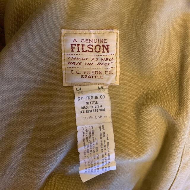 FILSON(フィルソン)のFILSON vintage waterfall coat メンズのジャケット/アウター(ステンカラーコート)の商品写真