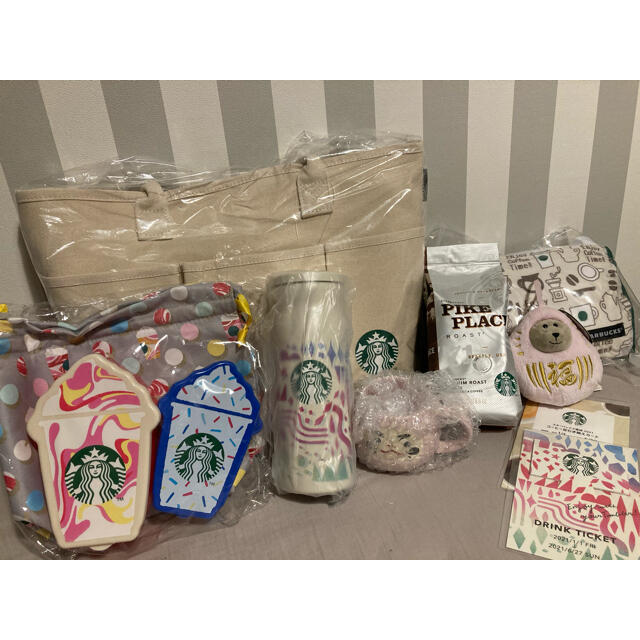 Starbucks 福袋 スタバ 2021 タンブラー 抜き取りなし 【メーカー公式ショップ】 ★レア品 レクサスオリジナル ステンレスボトル