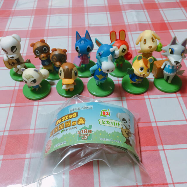 フルタ製菓(フルタセイカ)のどうぶつの森 チョコエッグ エンタメ/ホビーのフィギュア(ゲームキャラクター)の商品写真