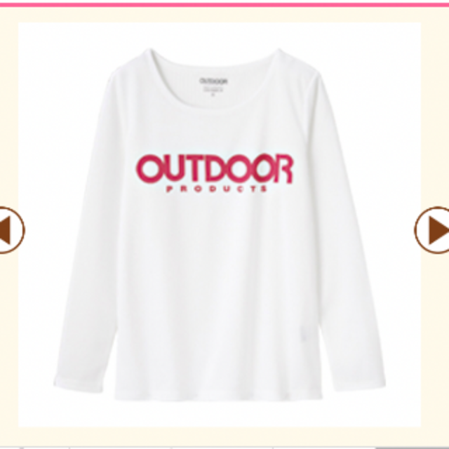 OUTDOOR(アウトドア)の長袖Tシャツ レディースのトップス(Tシャツ(長袖/七分))の商品写真