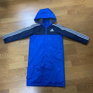 アディダス(adidas)のadidas アディダス ベンチコート 130㎝ フード取り外し可能(コート)