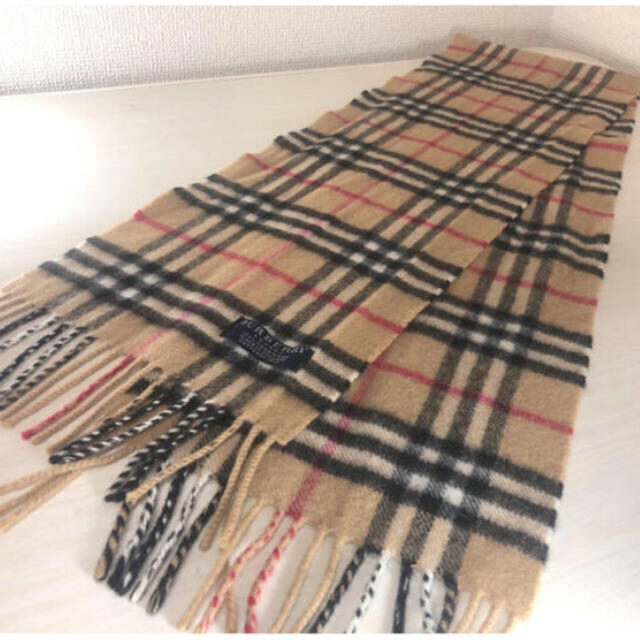 BURBERRY(バーバリー)のBURBERRY  マフラー カシミヤ100％　 レディースのファッション小物(マフラー/ショール)の商品写真