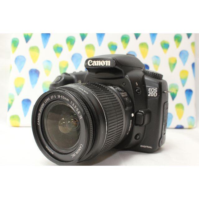 Canon キャノン EOS 20D レンズセット★Wifi転送CFカード付