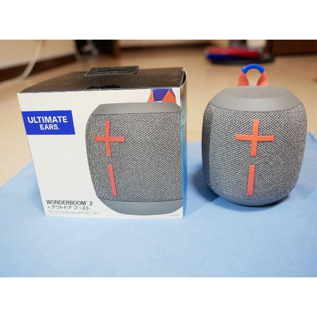 新同品 UltimateEars WONDERBOOM2 国内正規品 2年保証 スマホ/家電/カメラのオーディオ機器(スピーカー)の商品写真