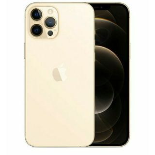 アイフォーン(iPhone)の美品中古品　iPhone 12 Pro Max ゴールド 128GB シムフリー(スマートフォン本体)