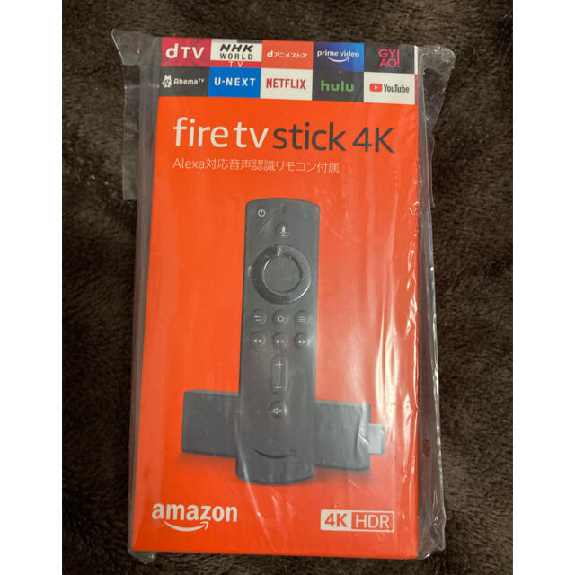 Fire TV Stick 4K - Alexa対応音声認識リモコン付属