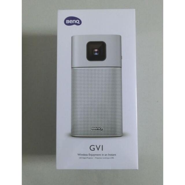 新品 BENQ GV1 モバイルプロジェクター スマホ/家電/カメラのテレビ/映像機器(プロジェクター)の商品写真