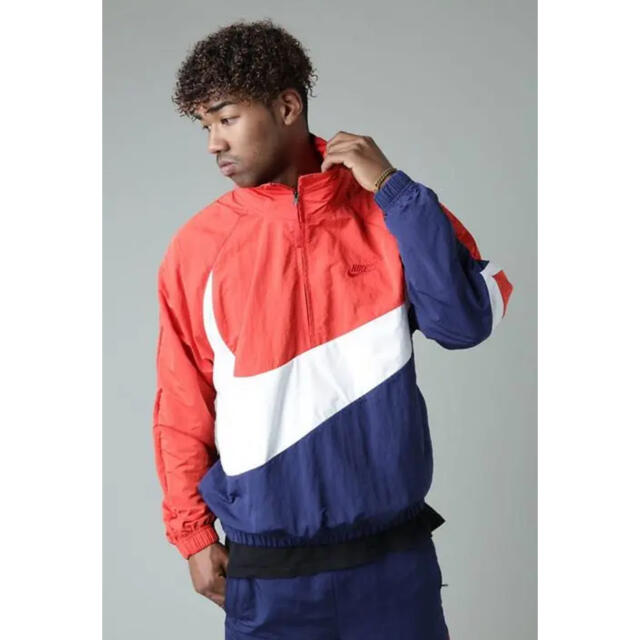 即完 NIKE ANORAK ナイキ アノラック ナイロンジャケット - ナイロン